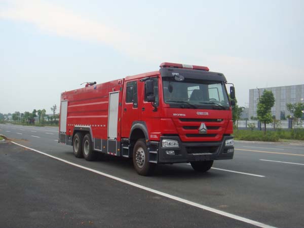 重汽后雙橋16噸泡沫消防車