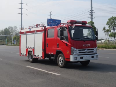 福田2噸水罐消防車