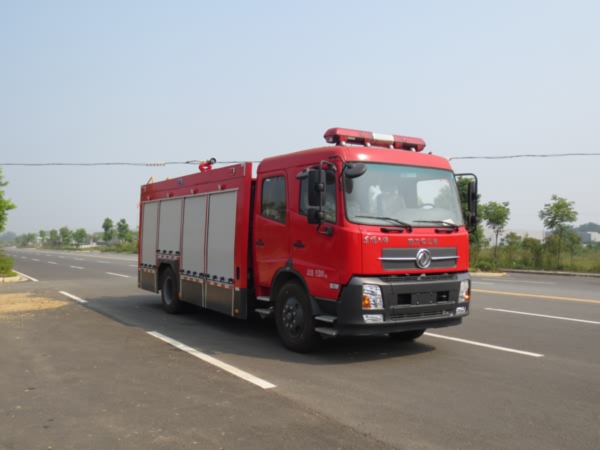 東風天錦7噸水罐消防車